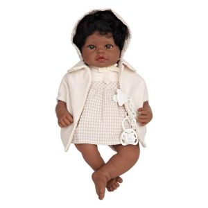 Păpușă Bebeluș 40 cm cu Hăinuțe și Suzeta