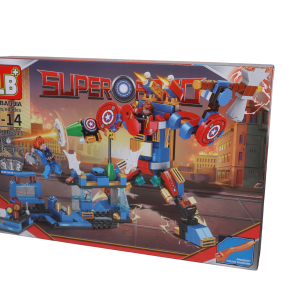 Set Construcție Super Robot – LB6113, 448 piese