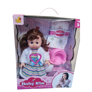Păpușă Baby King cu accesorii – 3 ani+